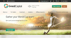 Desktop Screenshot of grandcapital.net